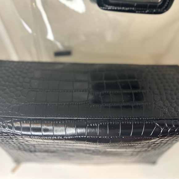 🔥🔥🔥AUTHENTIC CROCODILE Leather STAUD BAG with STAUD CLEAR TOTE!🔥🔥 - Picture 12 of 12